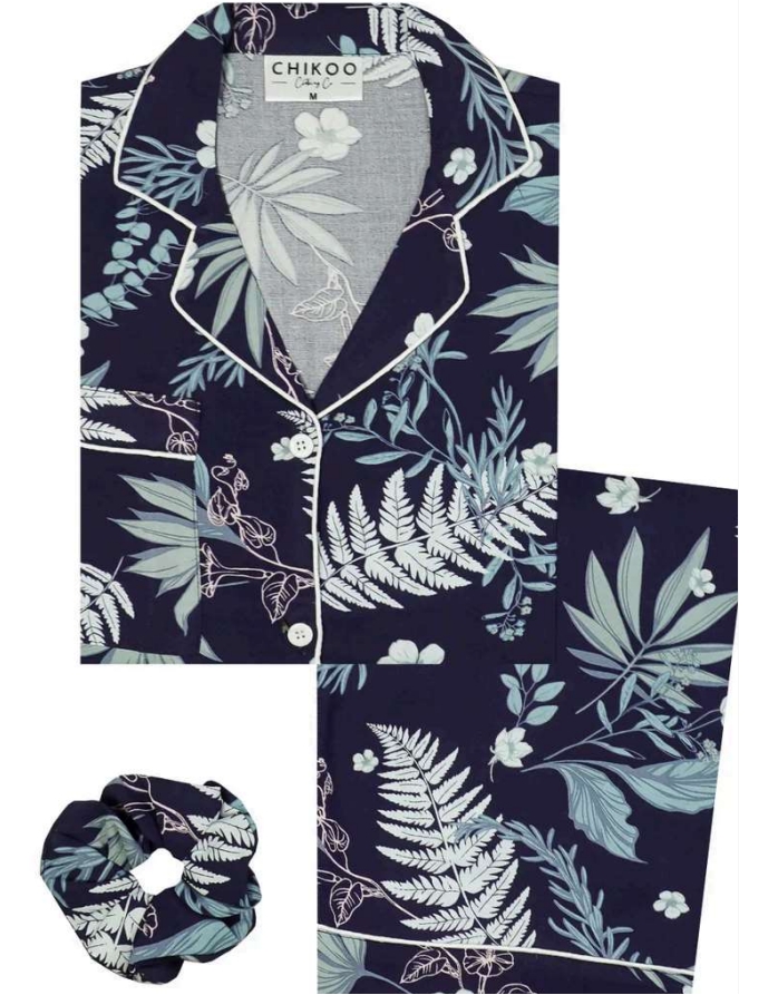 Blue Jungle Pj Set